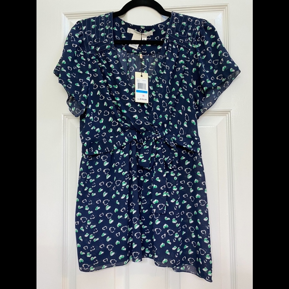 NWT Studio M Empire Blouse XL